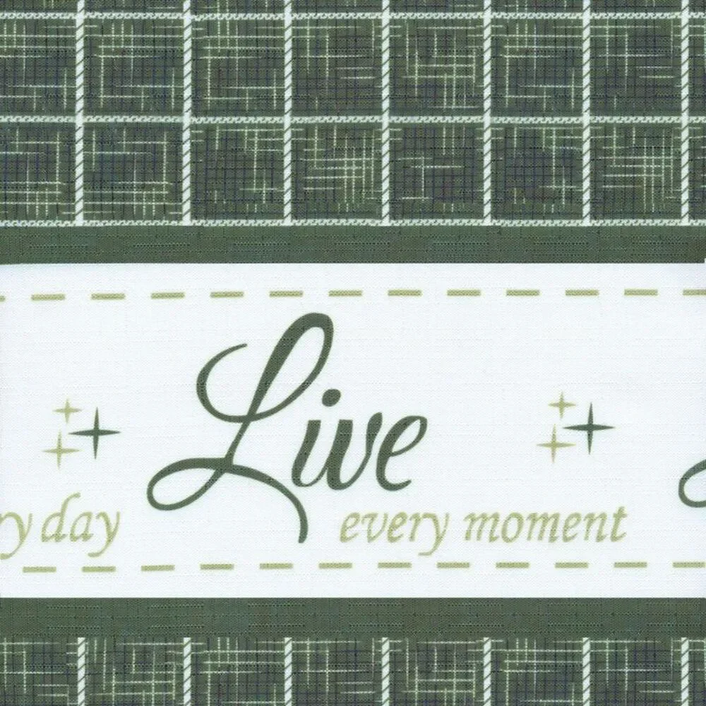 PowerSellerUSA Live, Laugh, Love Curtain Valance for Windows, Premium Buffalo